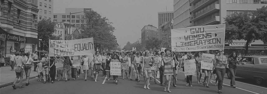 March for Women's Rights. Washington, DC. 1971. (Source: © Warren K. Leffler)