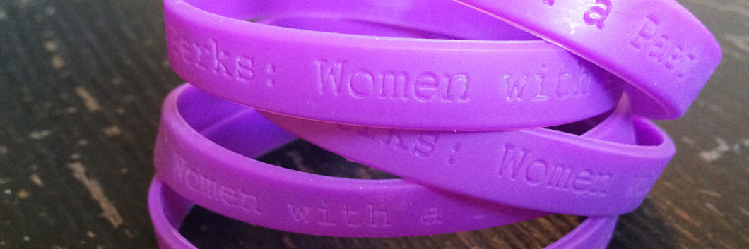 Purple wrist bands with the Berks, Women with a Past